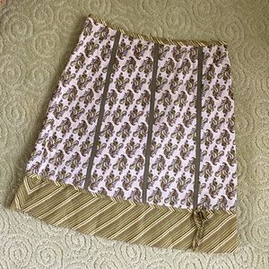 2/20 Boho Print Skirt